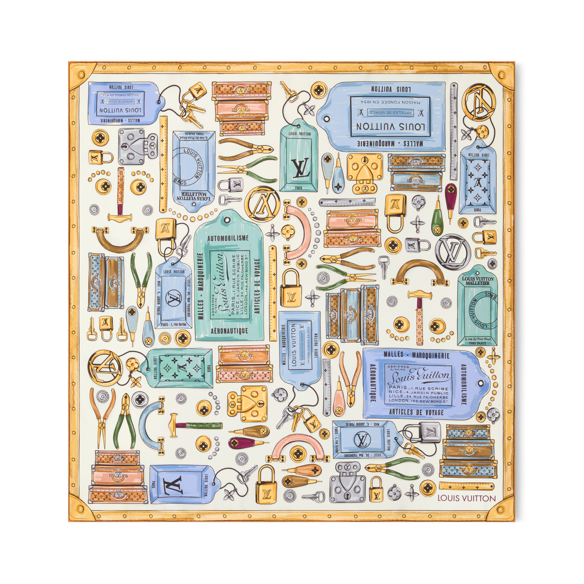 カレ90・LV ツール ボックス S00｜ルイ・ヴィトン 公式サイト